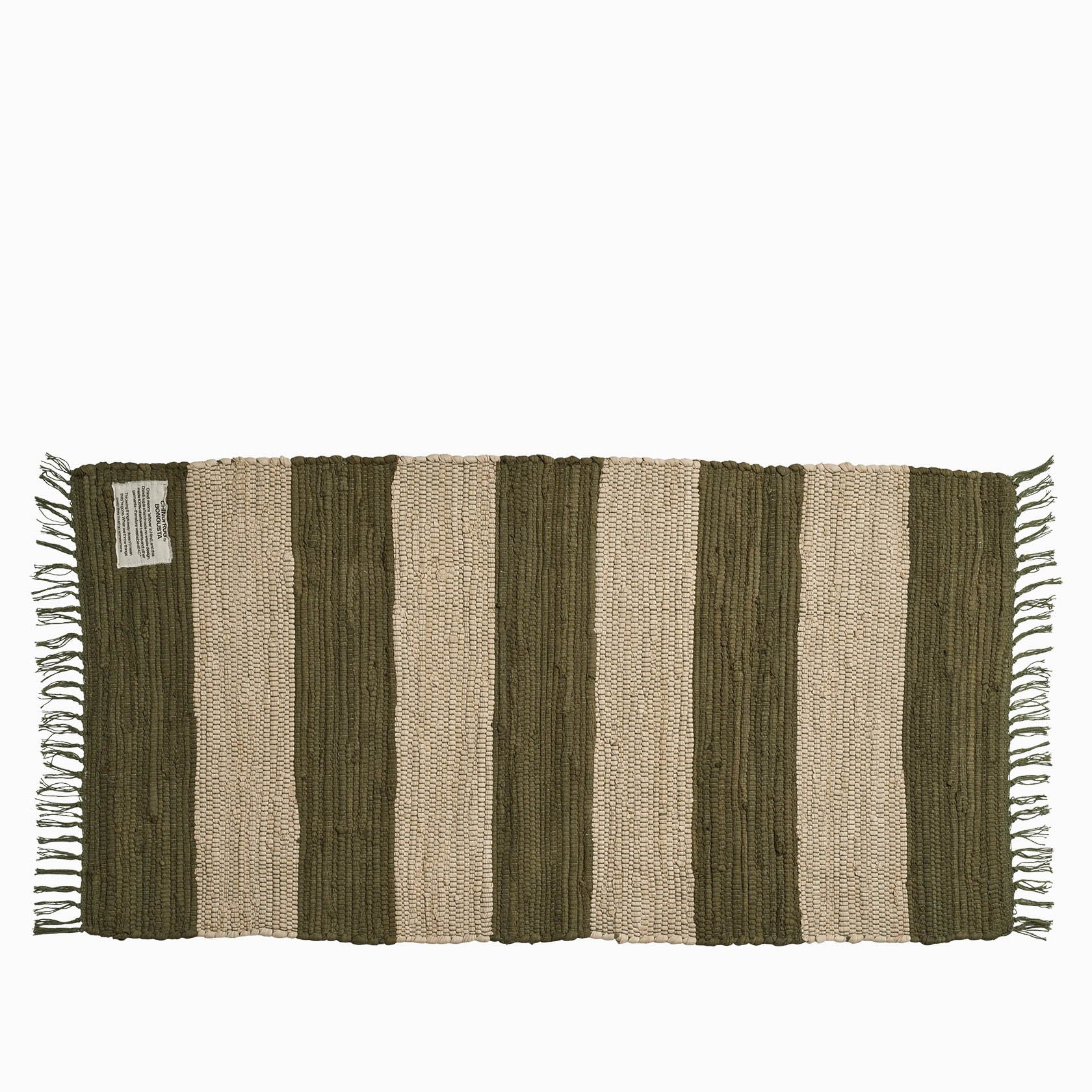 Bongusta Chindi Rug Army & Beige