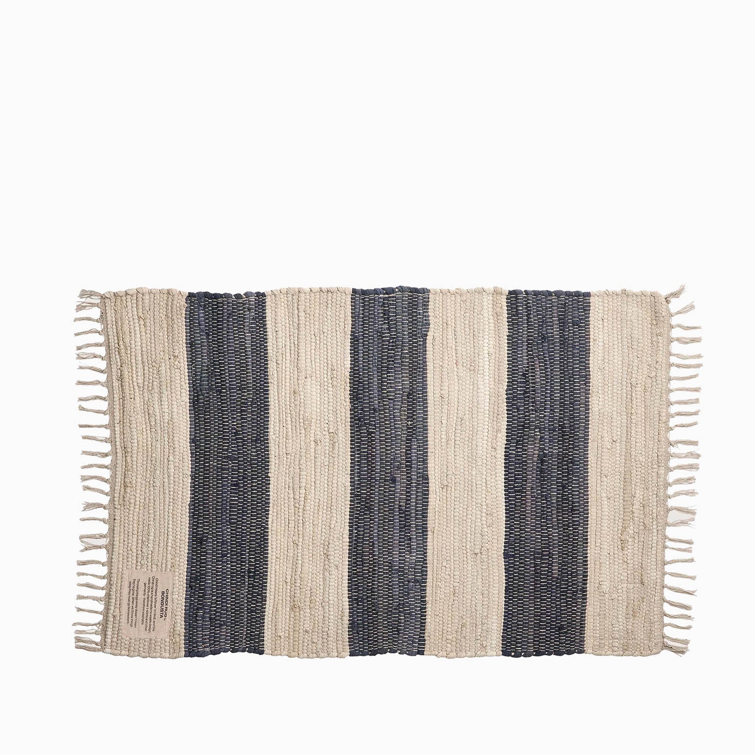 Bongusta Chindi Rug - Grey & Beige