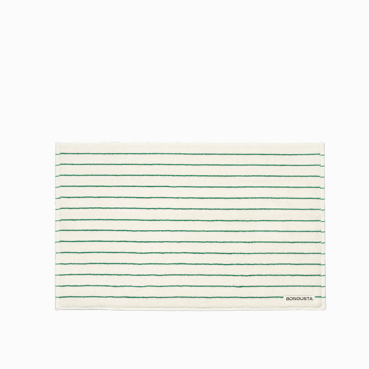 Bongusta Naram Bath Mat - Pure White & Grass