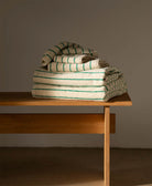 Bongusta Naram Hand Towel - Pure White & Grass
