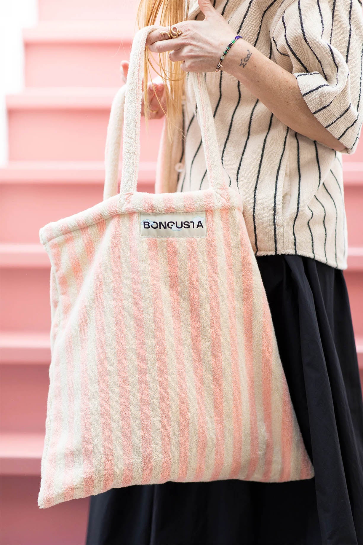 Bongusta Naram Tote Bag - Tropical and Creme