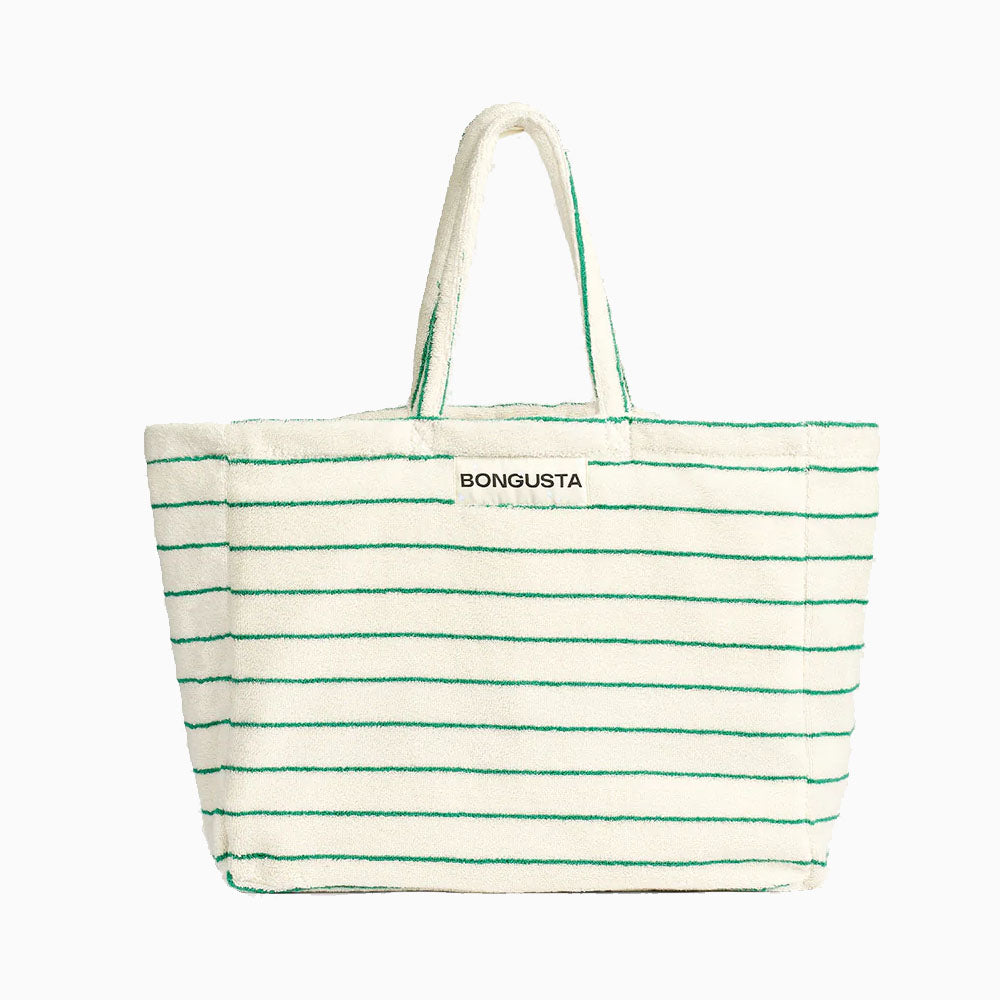 Bongusta Naram Weekend Bag - Pure White & Grass