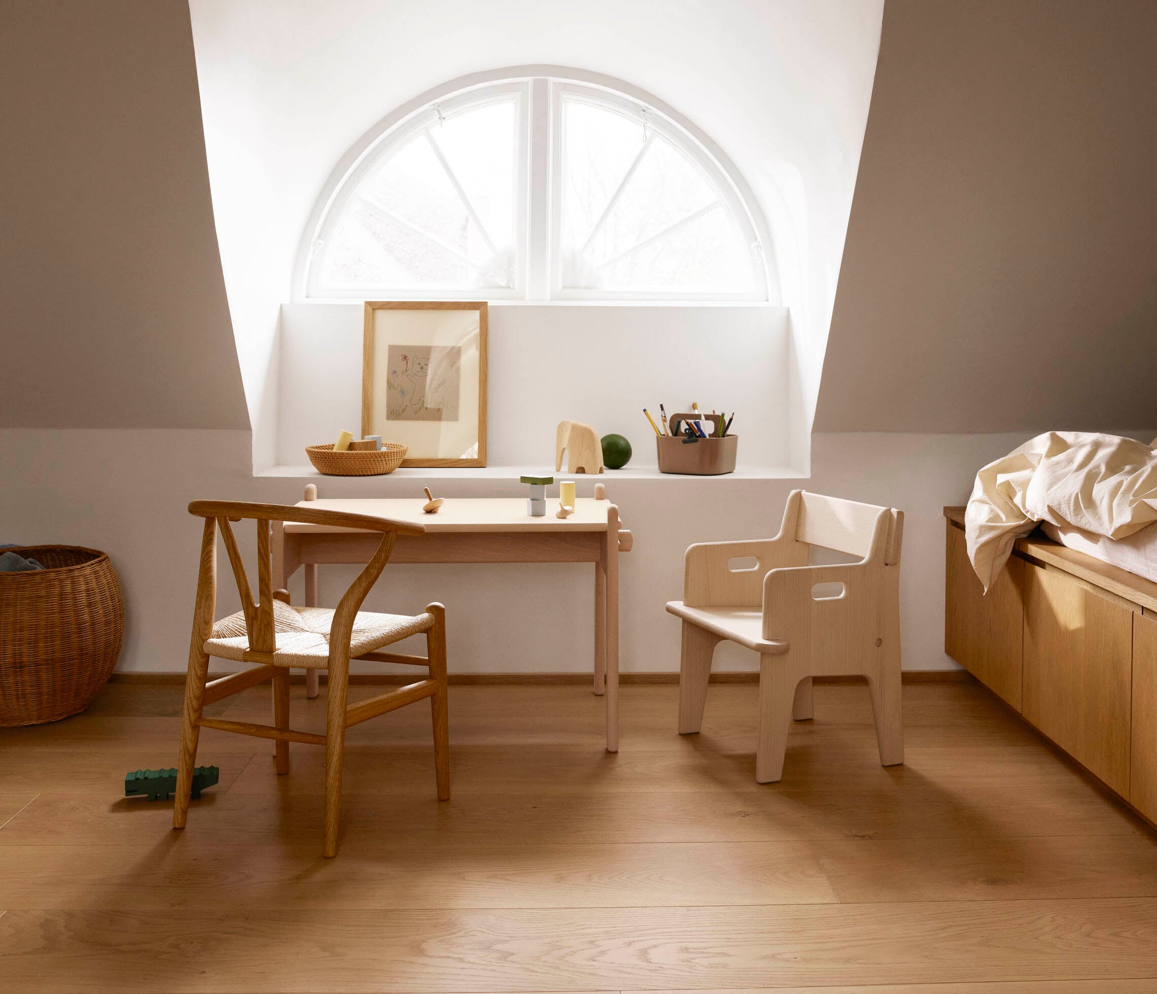 Carl Hansen & Son CH24 Child Wishbone Oak Oil