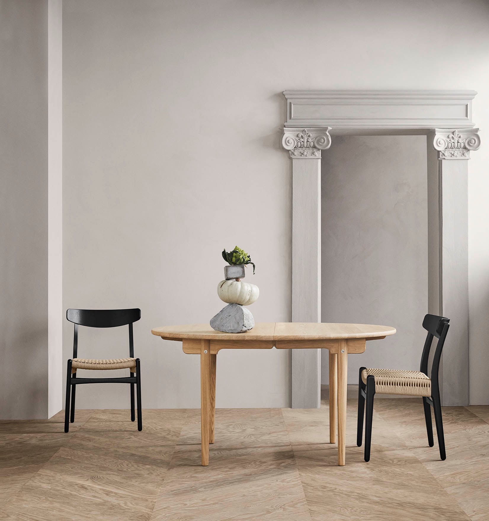 Carl Hansen & Son CH337 - Oak White Oil