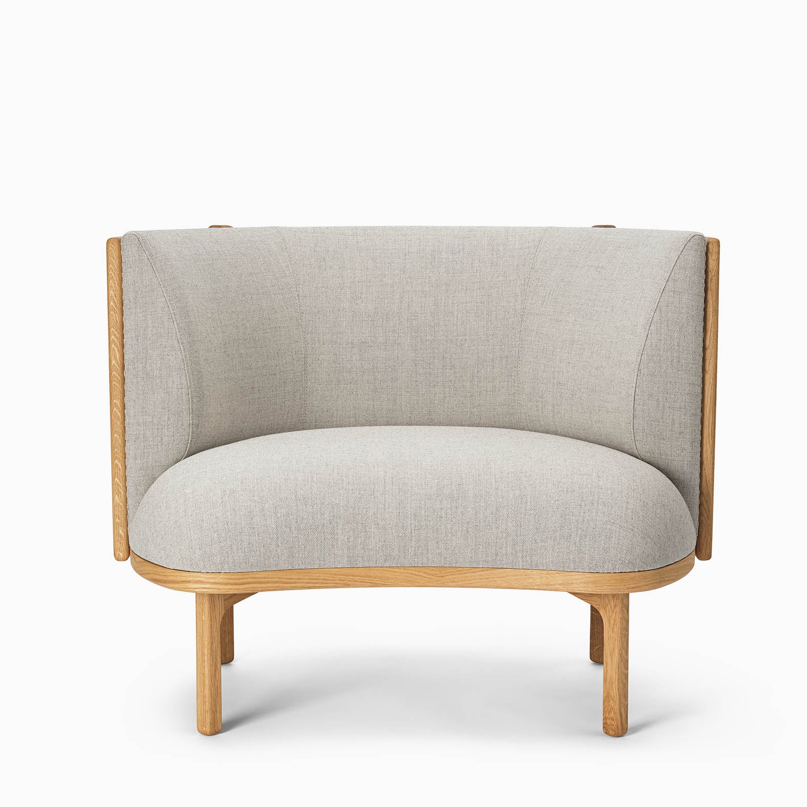 Carl hansen & Son RF1904 Sideways Lounge Chair Molly Fabric Group 2