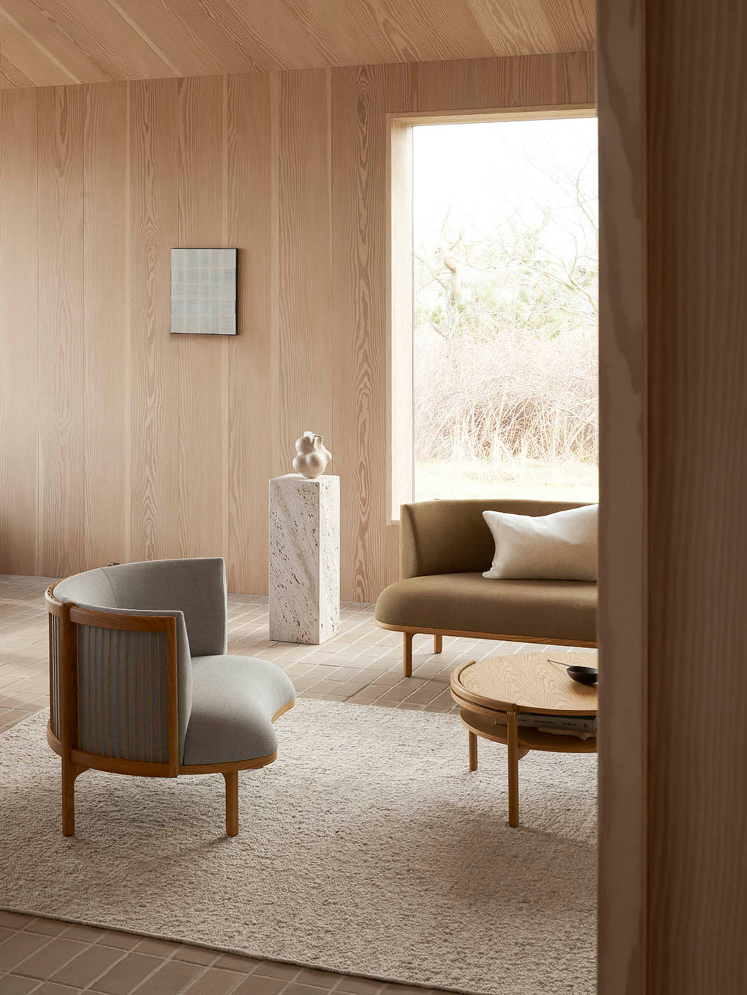 Carl Hansen & Søn RF1904 Sideways Lounge Chair - Oak