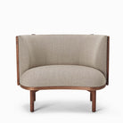 Carl Hansen & Søn RF1904 Sideways Lounge Chair - Walnut