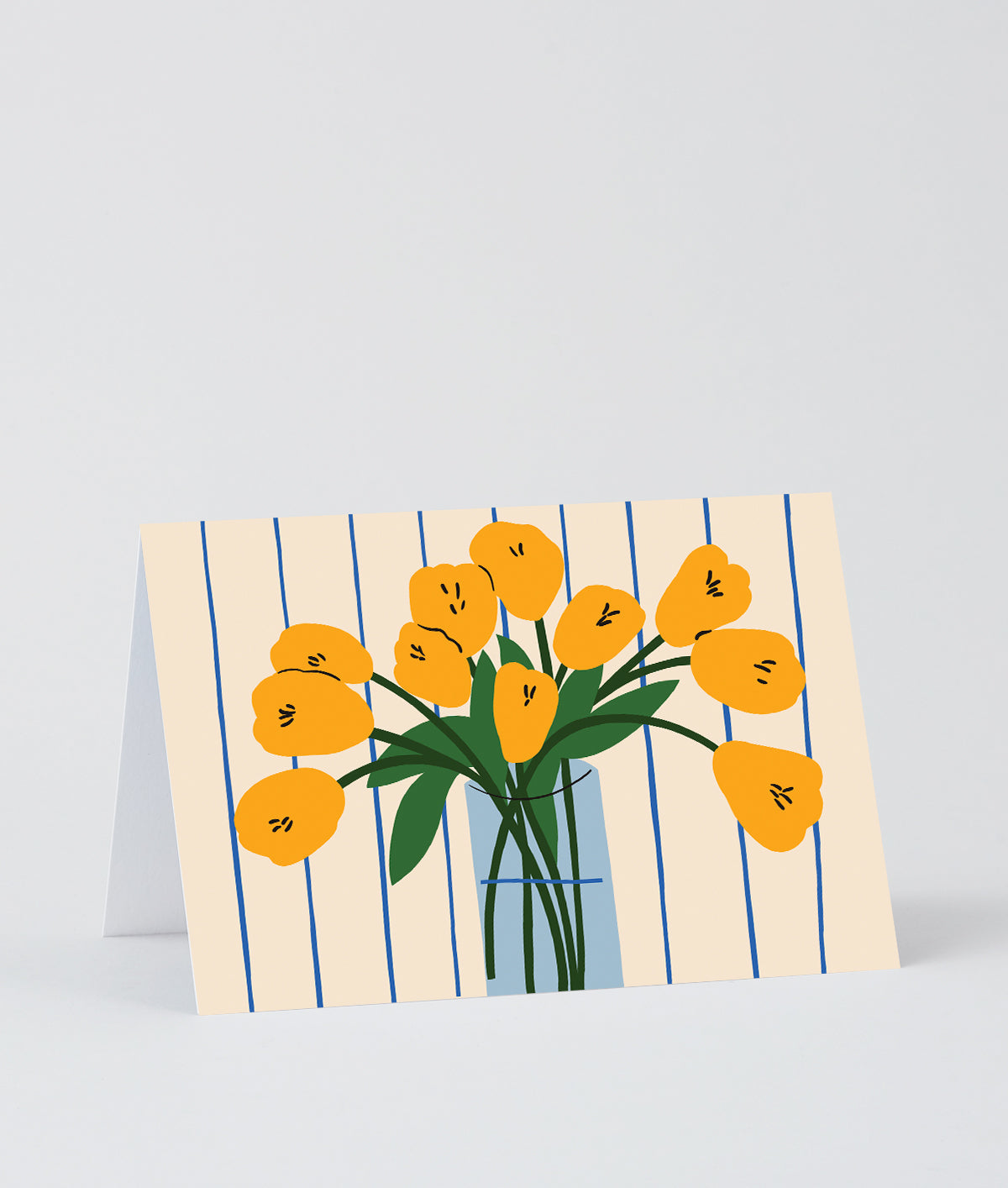 Wrap Tulips Greeting Card