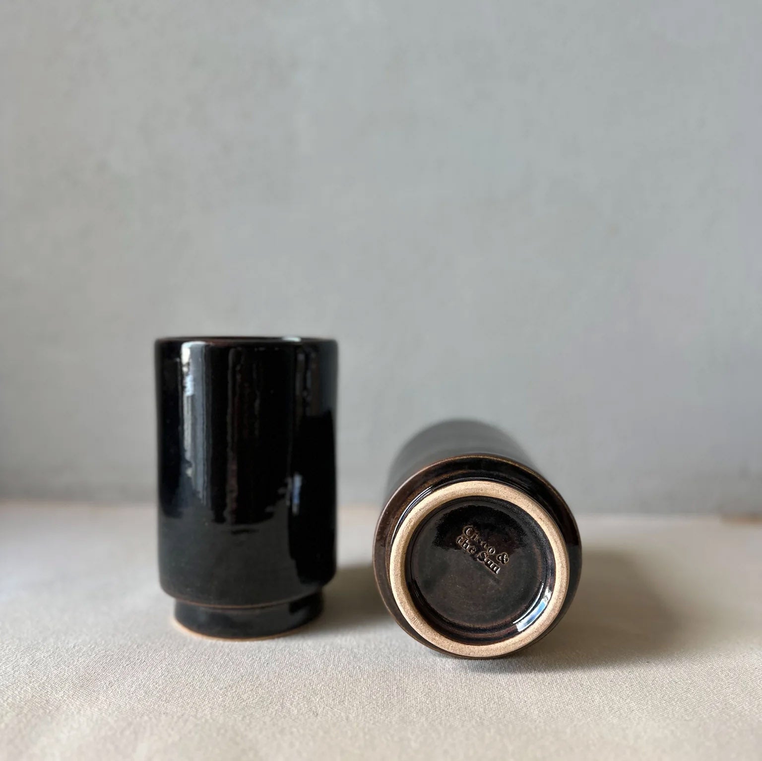 Cisco & the Sun Dapur Utensil Holder Bark Gloss