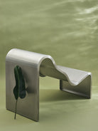 Muuto Dream View Bench Brushed Stainless Steel