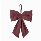 DESIGNSTUFF LUVA Hanging Bow Burgundy