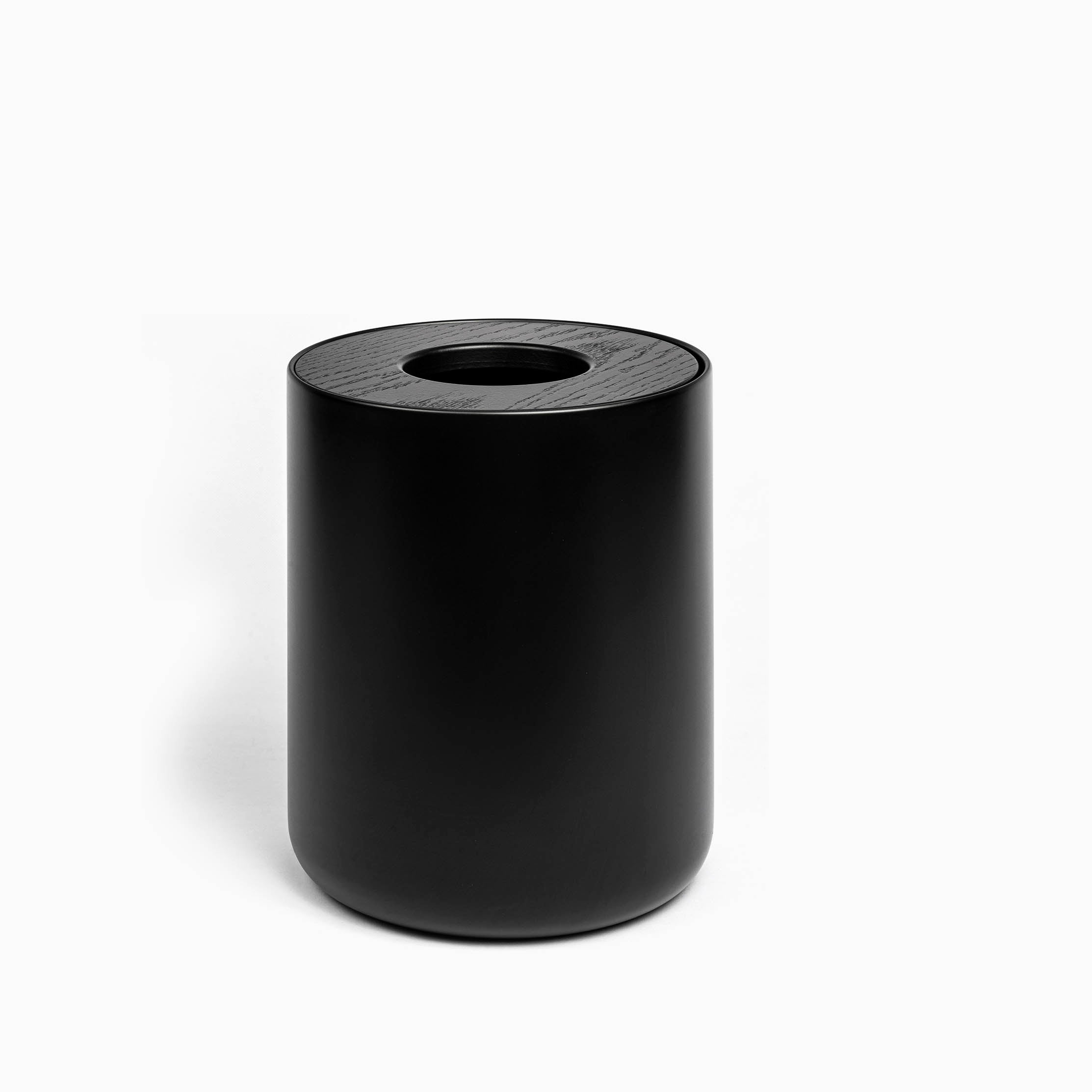 Designstuff Round Bin Black