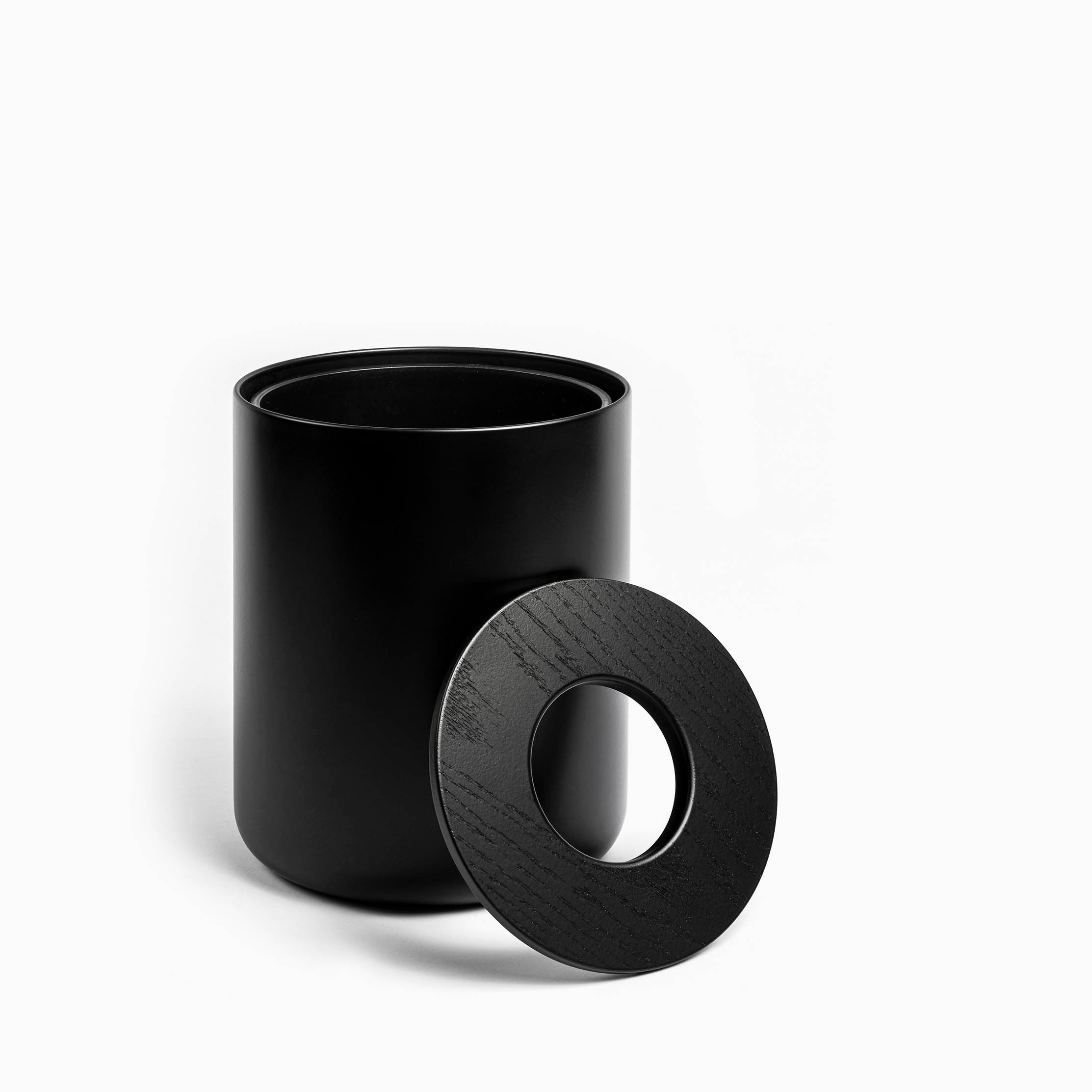Designstuff Round Bin Black