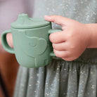 Done by Deer Peekaboo Spout/Snack Cup Set - Green