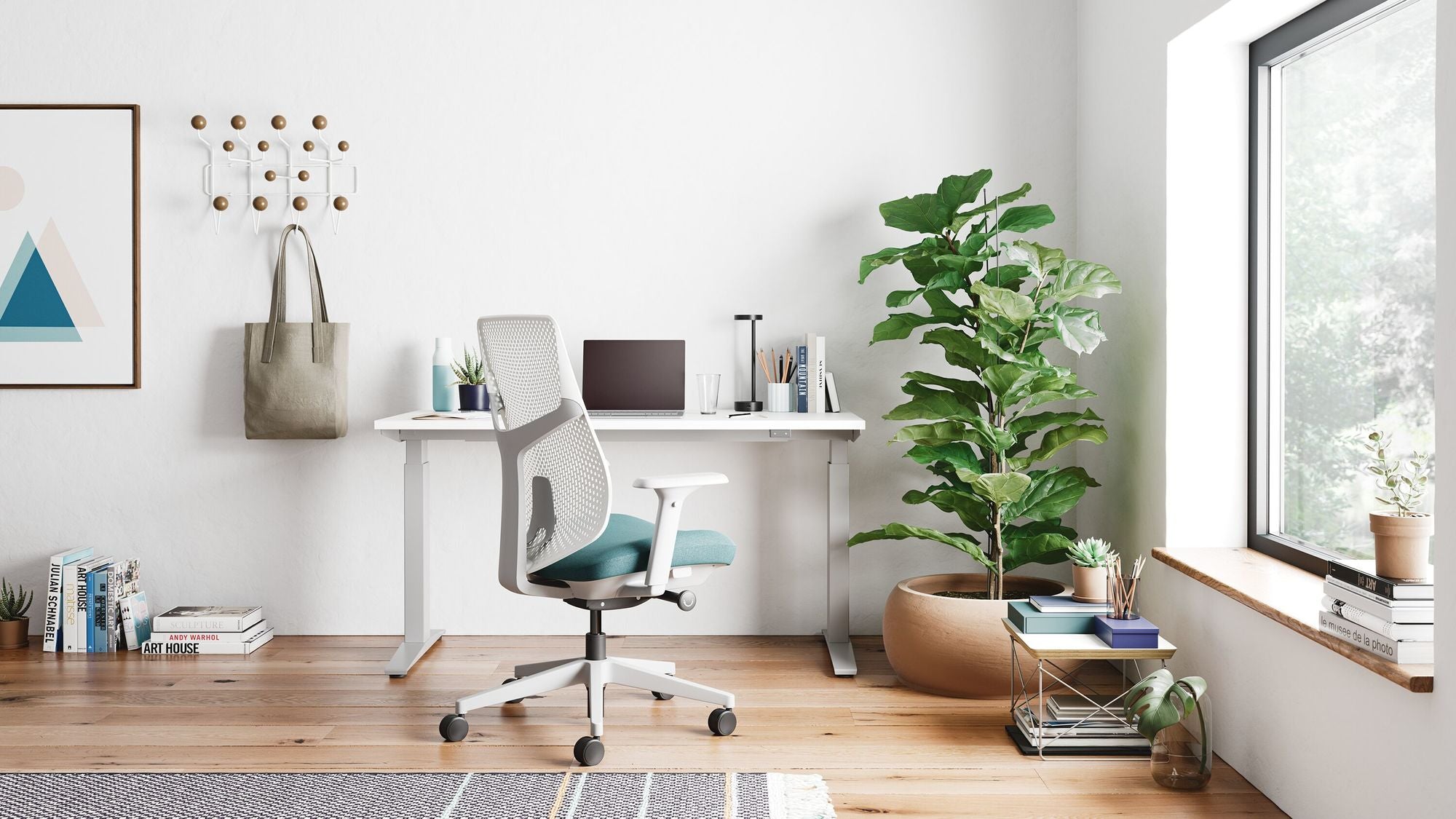 Herman Miller Eames Hang-It-All Walnut White