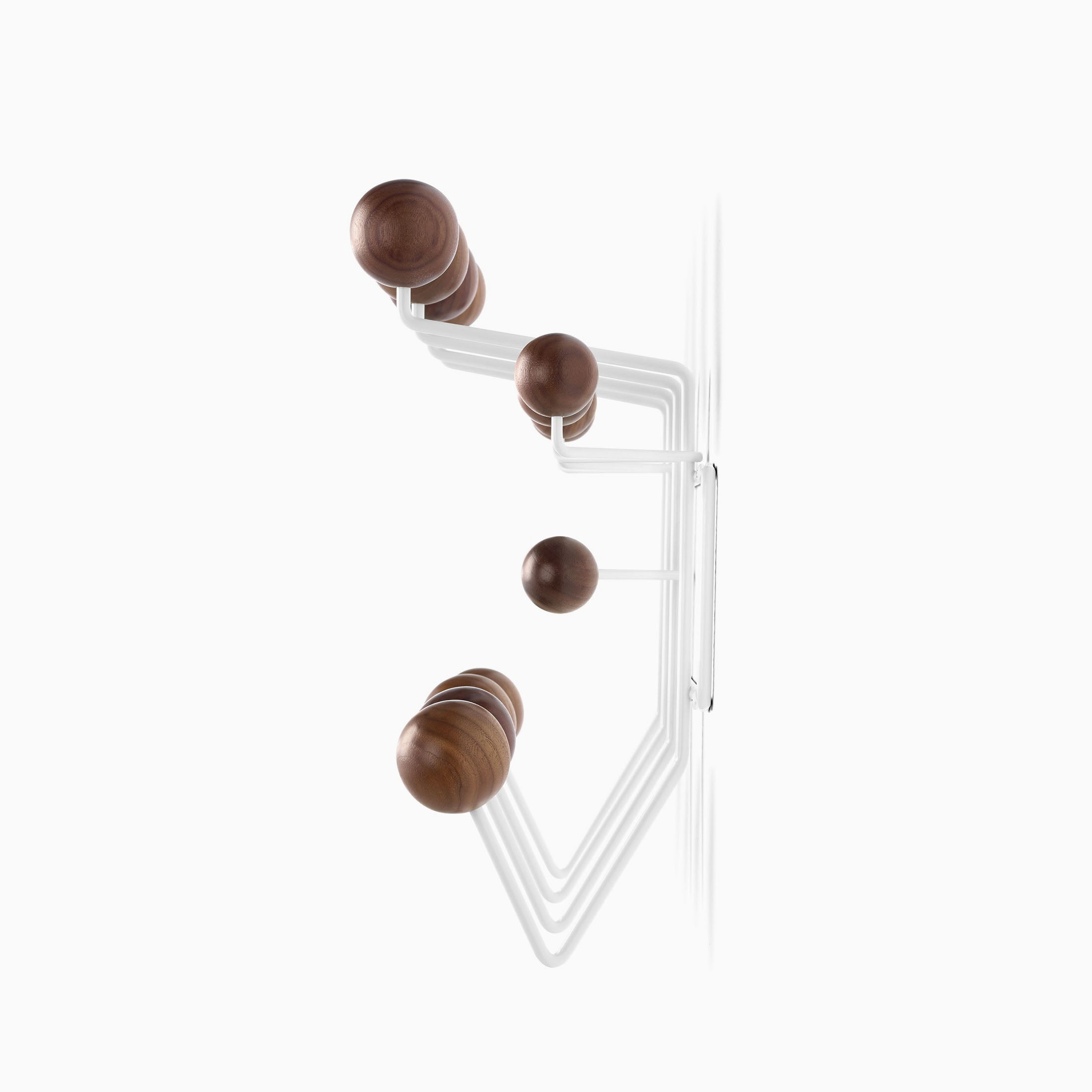 Herman Miller Eames Hang-It-All Walnut White