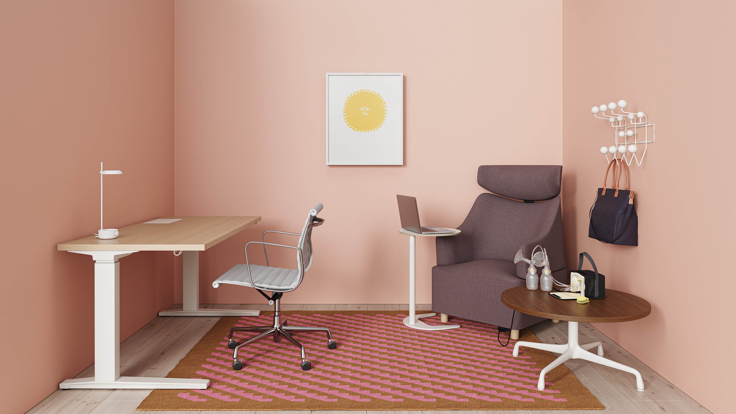 Herman Miller Eames Hang-It-All White