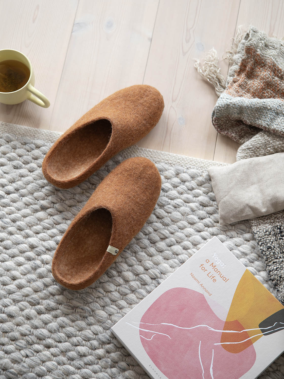 Egos Copenhagen Slippers Chestnut