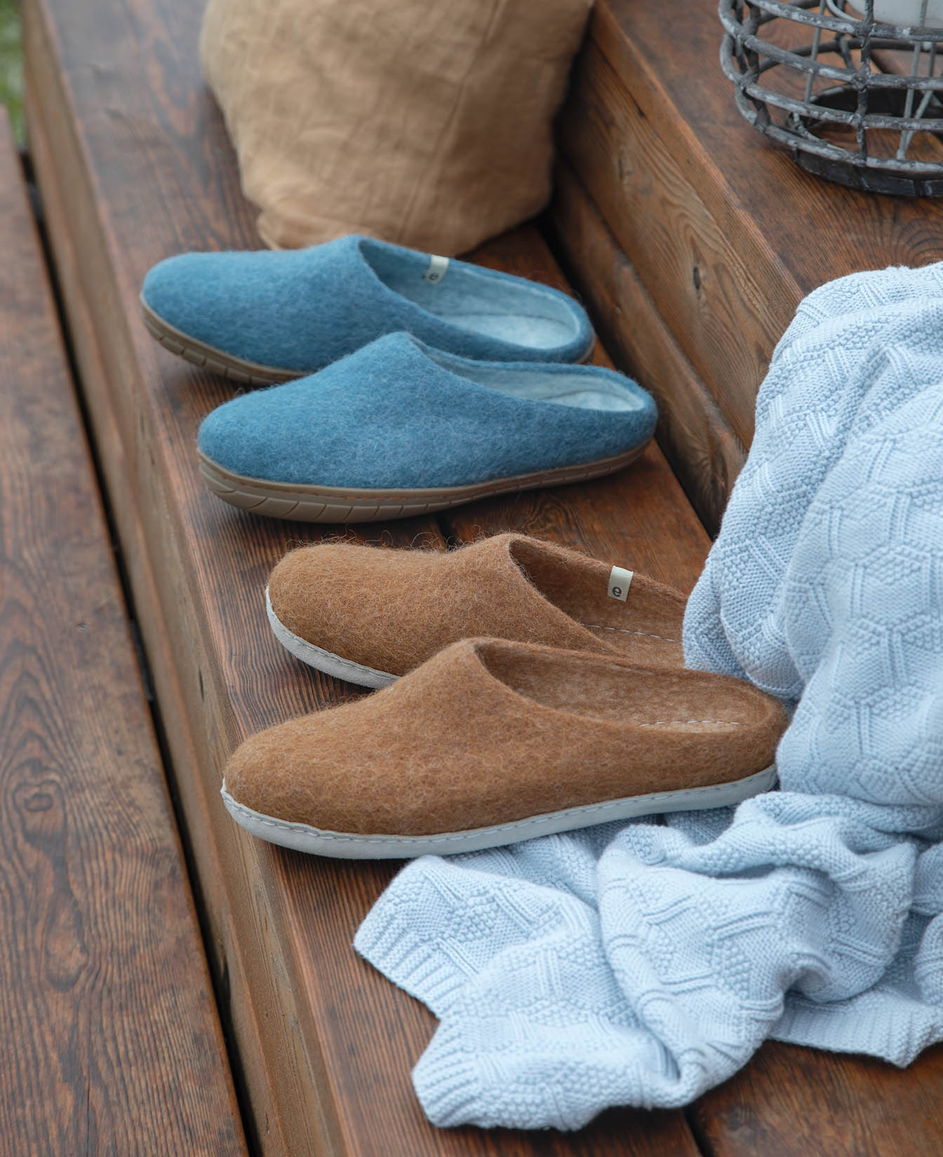 Egos Copenhagen Slippers Chestnut