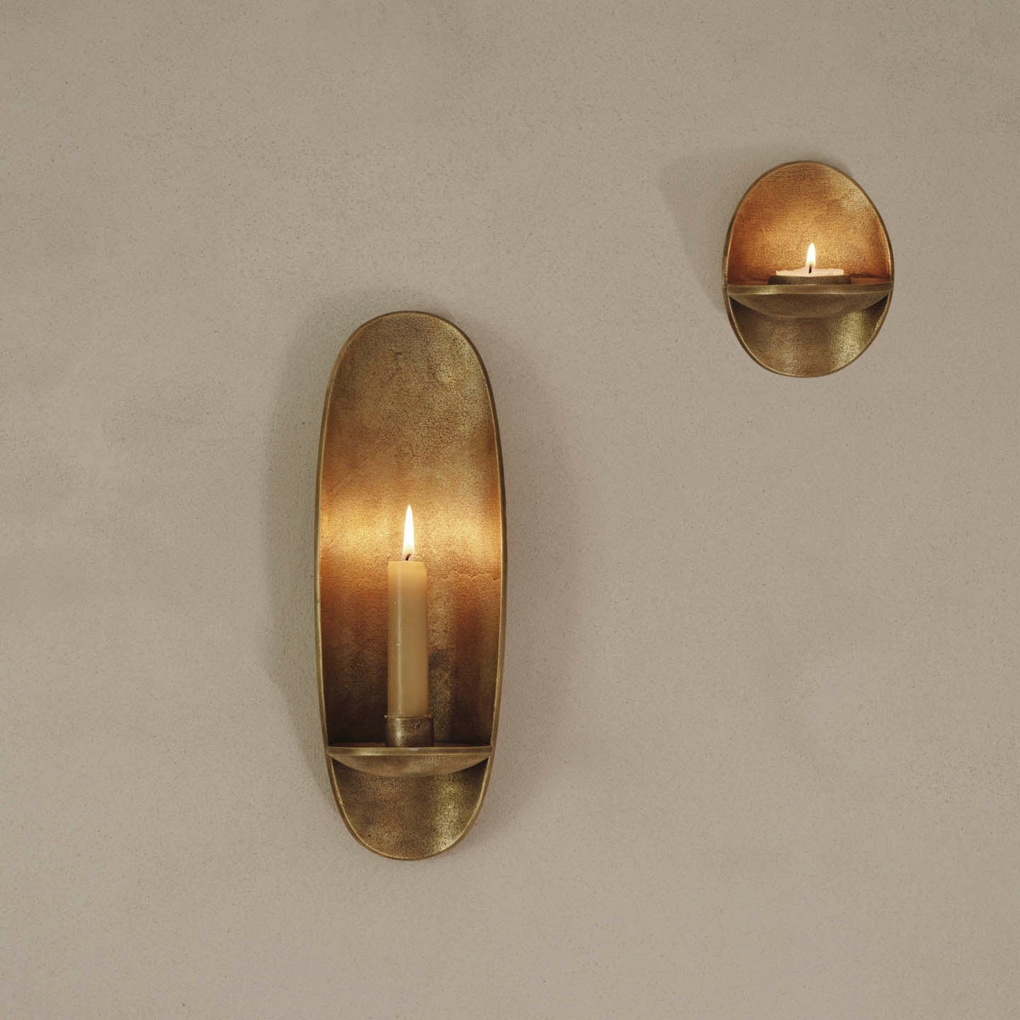 Ferm Living Agape Tealight Holder - Brass