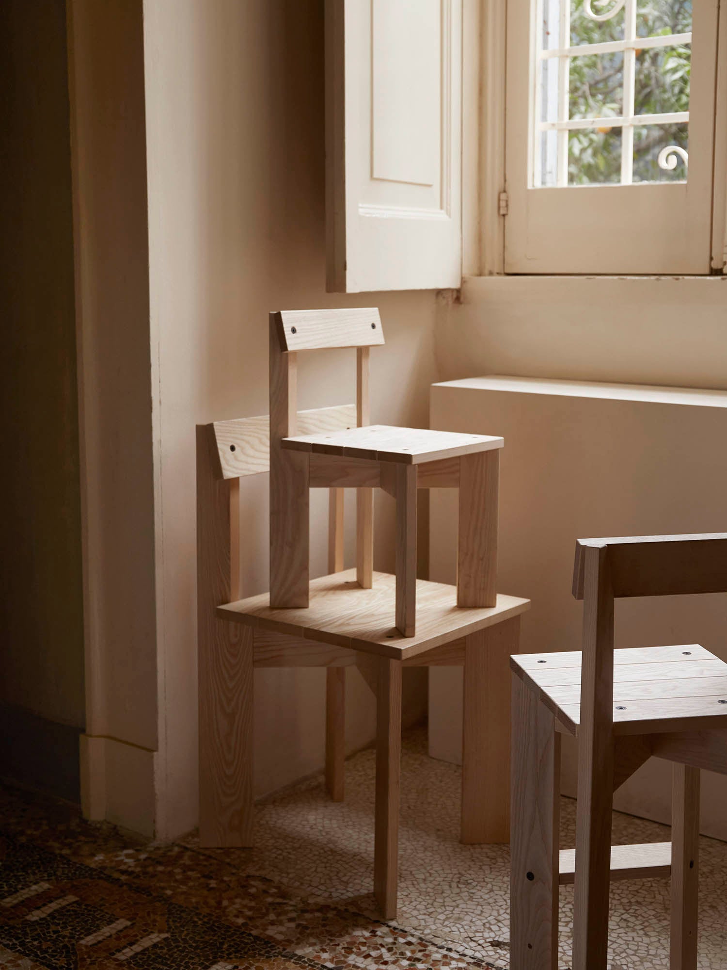 Ferm Living Ark Kids Chair Ash