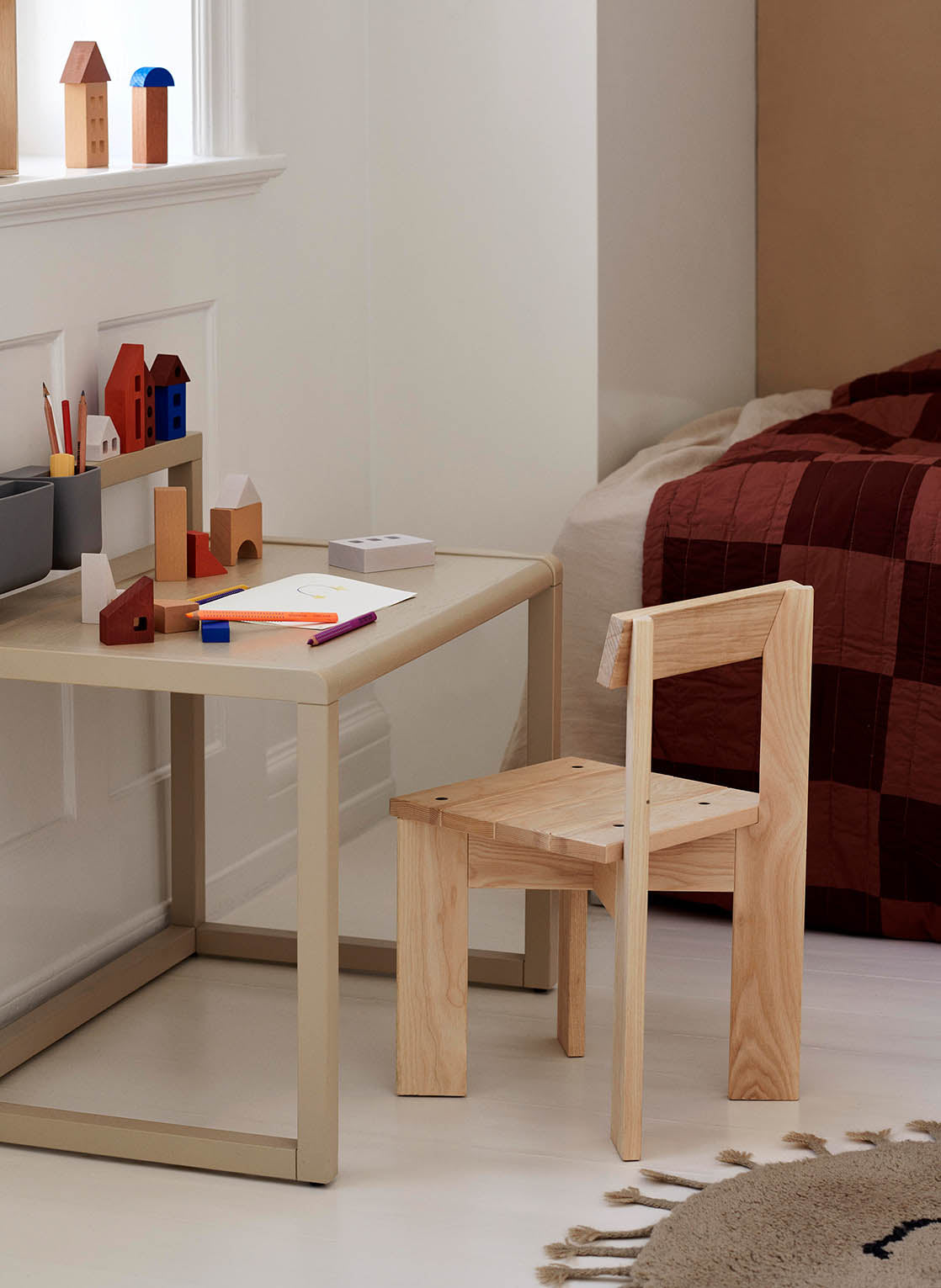 Ferm Living Ark Kids Chair Ash