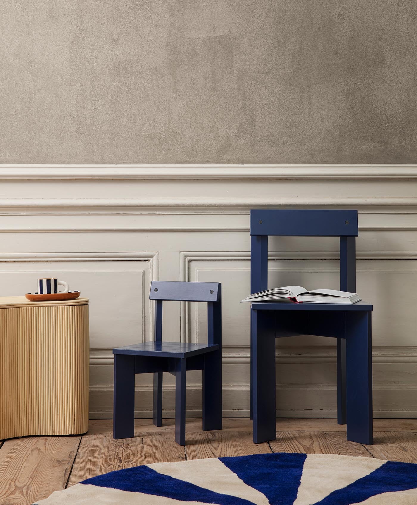 Ferm Living Ark Kids Chair Blue