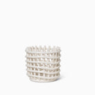 Ferm Living Ceramic Basket Small - Off White