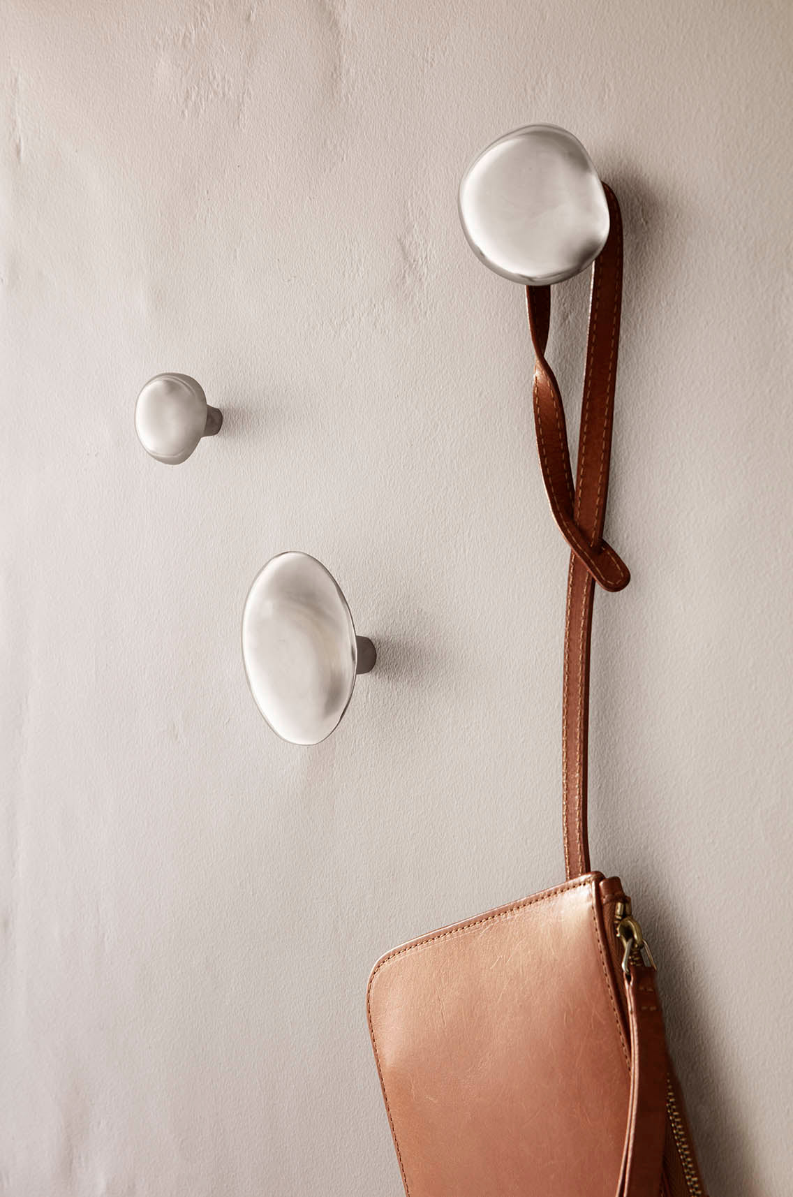 Ferm Living Chanterelle Hook - Brushed Stainless Steel