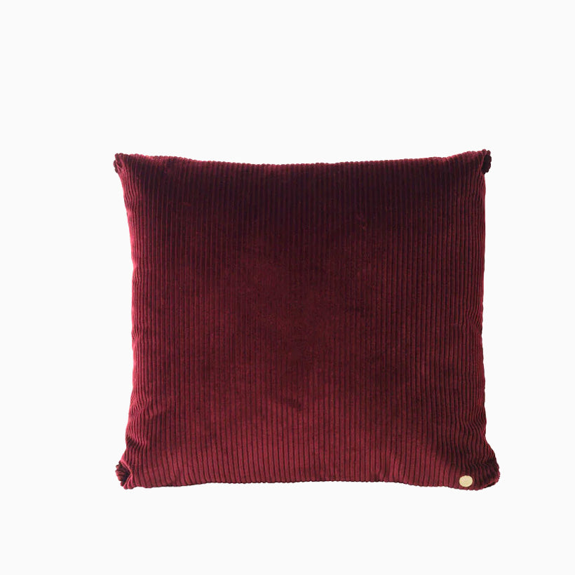 Ferm Living Corduroy Cushion - Burgundy