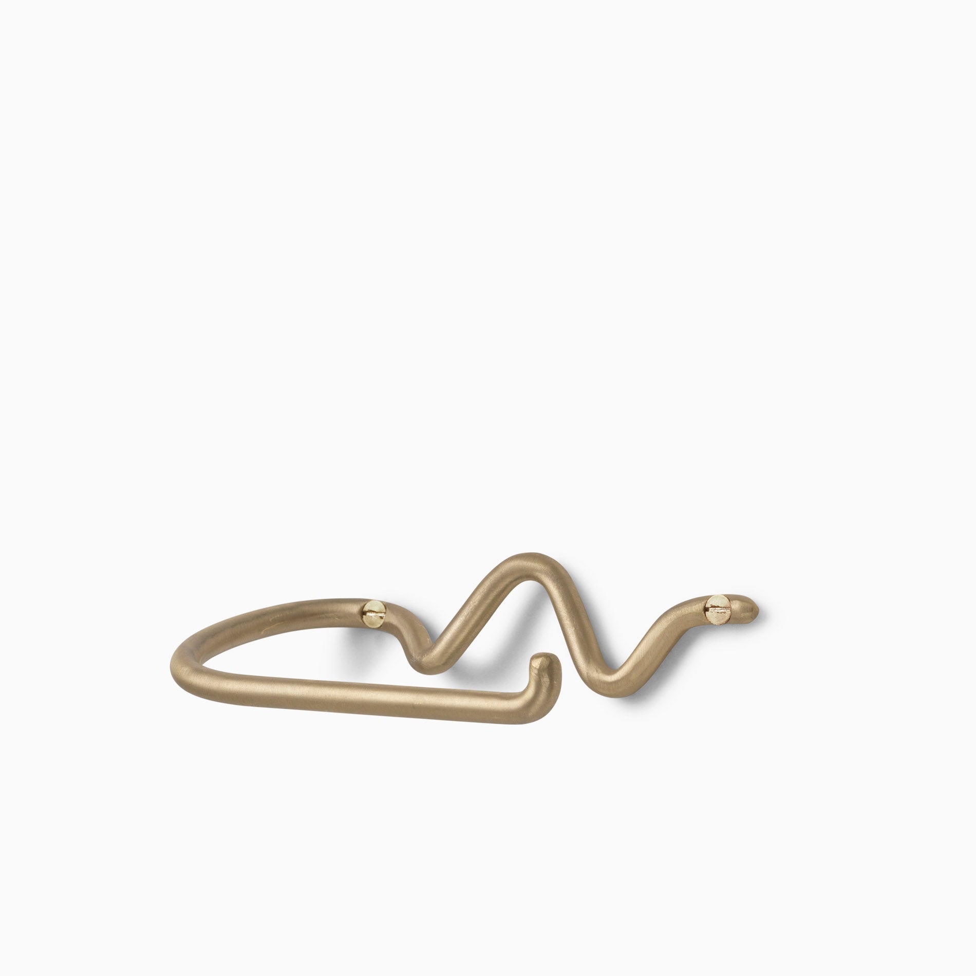 Ferm Living Curvature Toilet Paper Holder - Brass