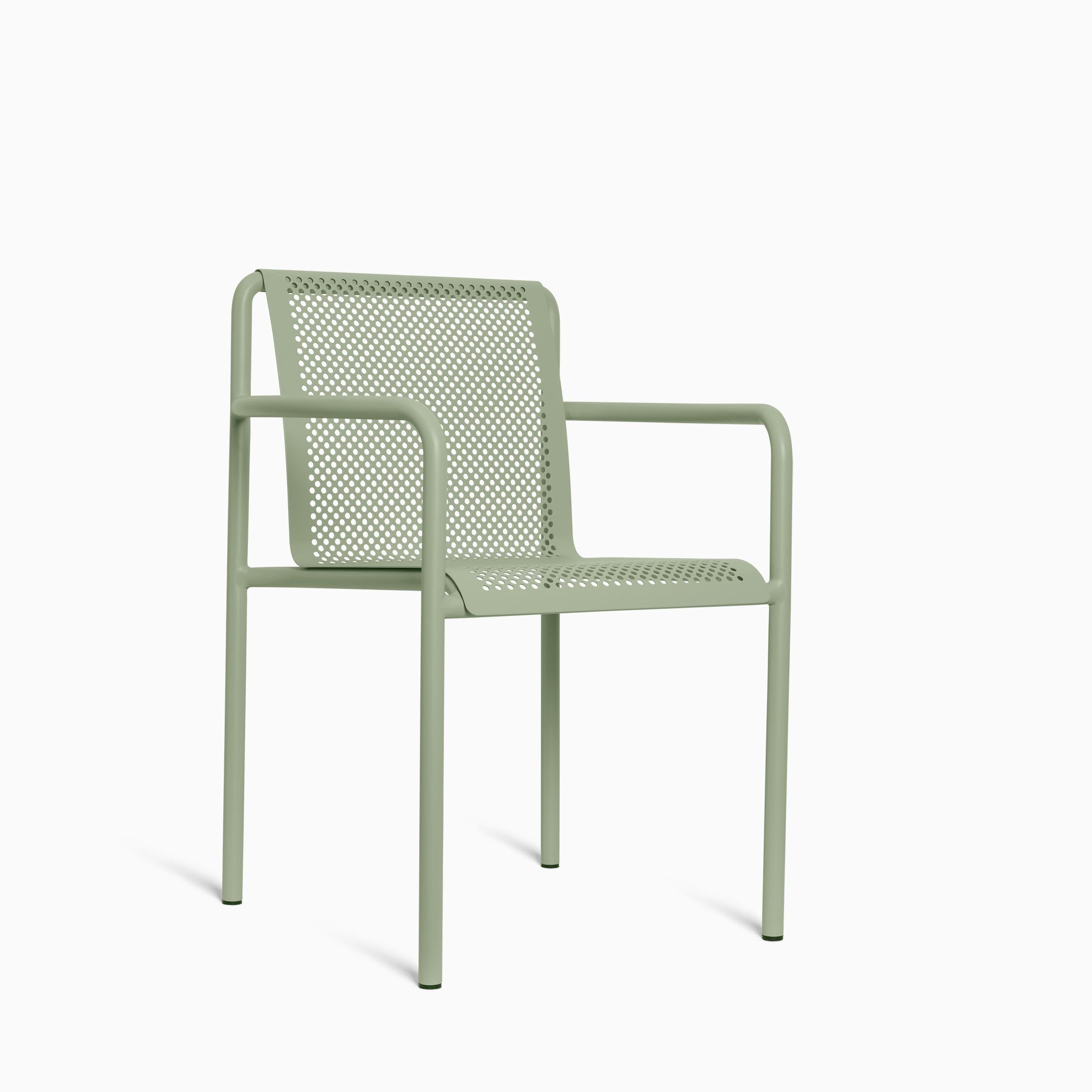 Ferm Living Dapple Chair with Arms Tea Green