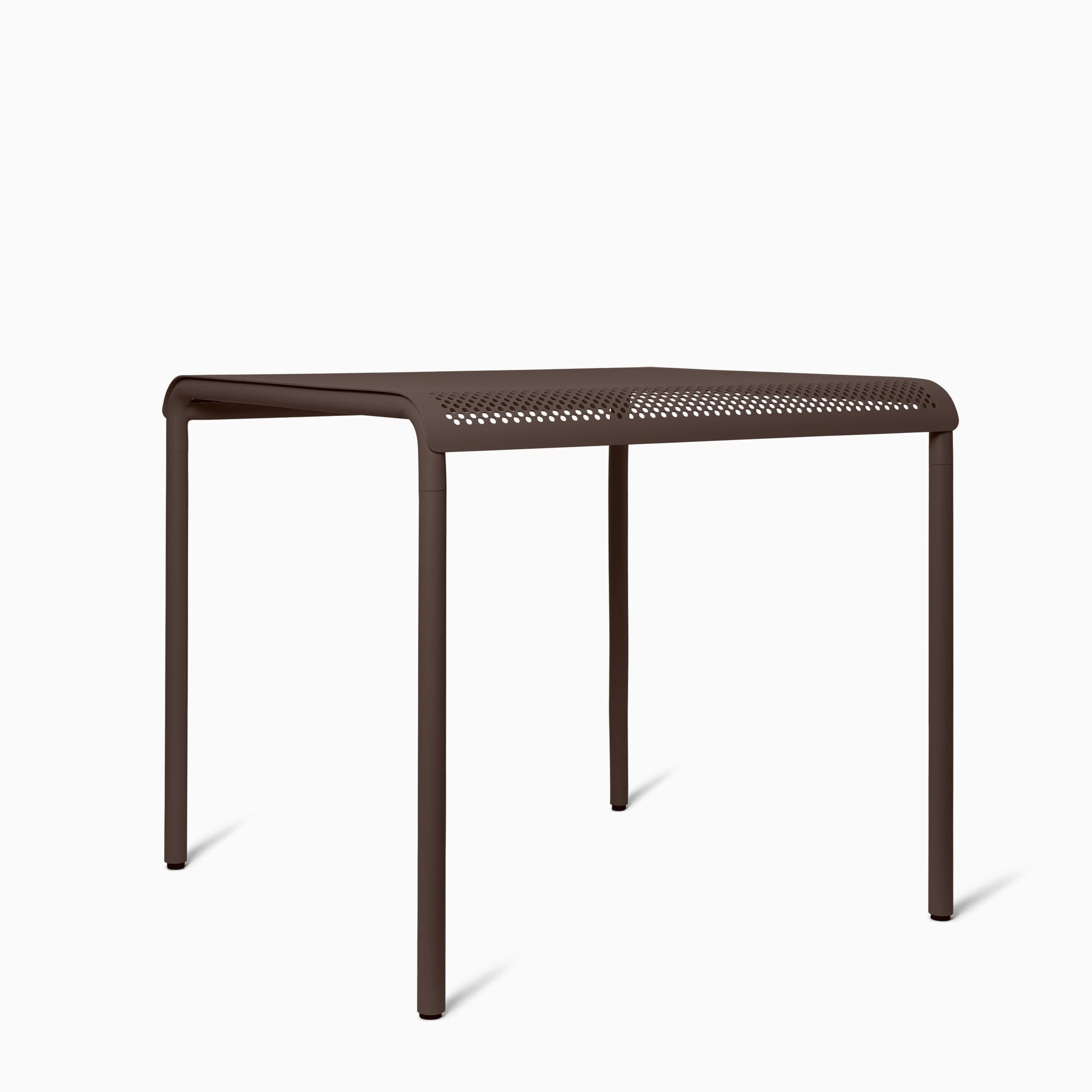 Ferm Living Dapple Dining Table - 80x80cm Dark Chocolate