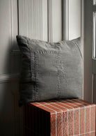 Ferm Living Darn Cushion Blue Grey