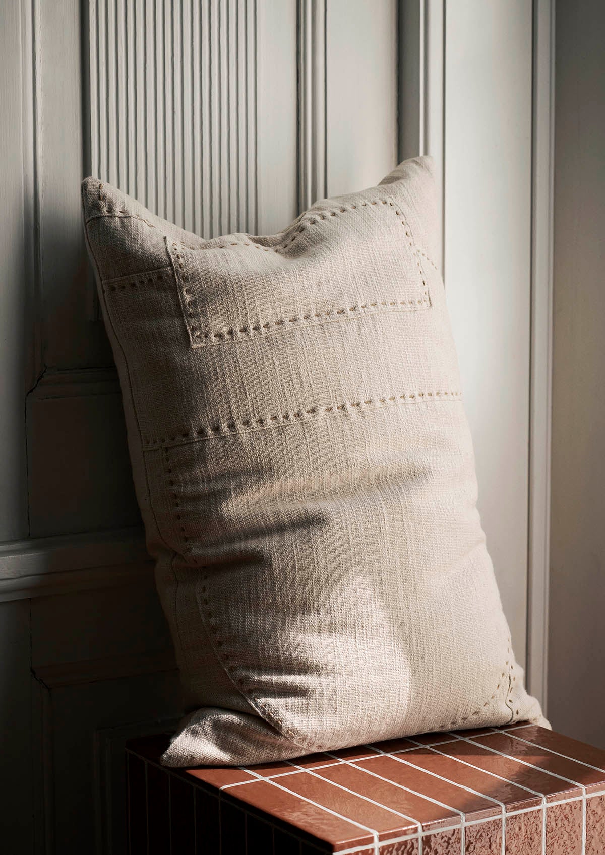 Ferm Living Darn Cushion Rectangular