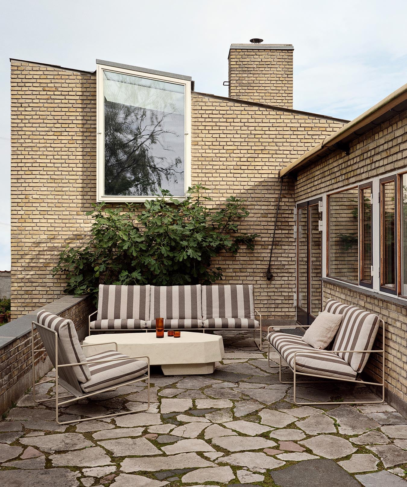 Ferm Living Desert 3 Seater Sofa Chocolate Cashmere Sofa