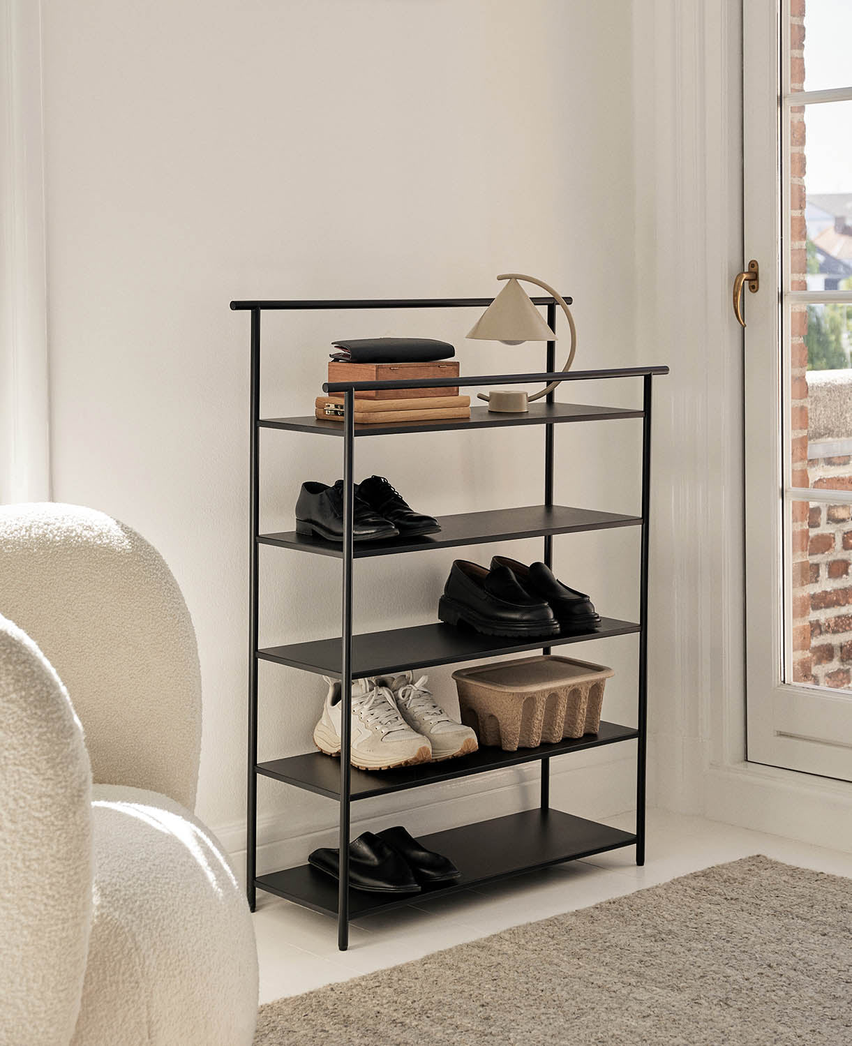 Ferm Living Dora Rack Black
