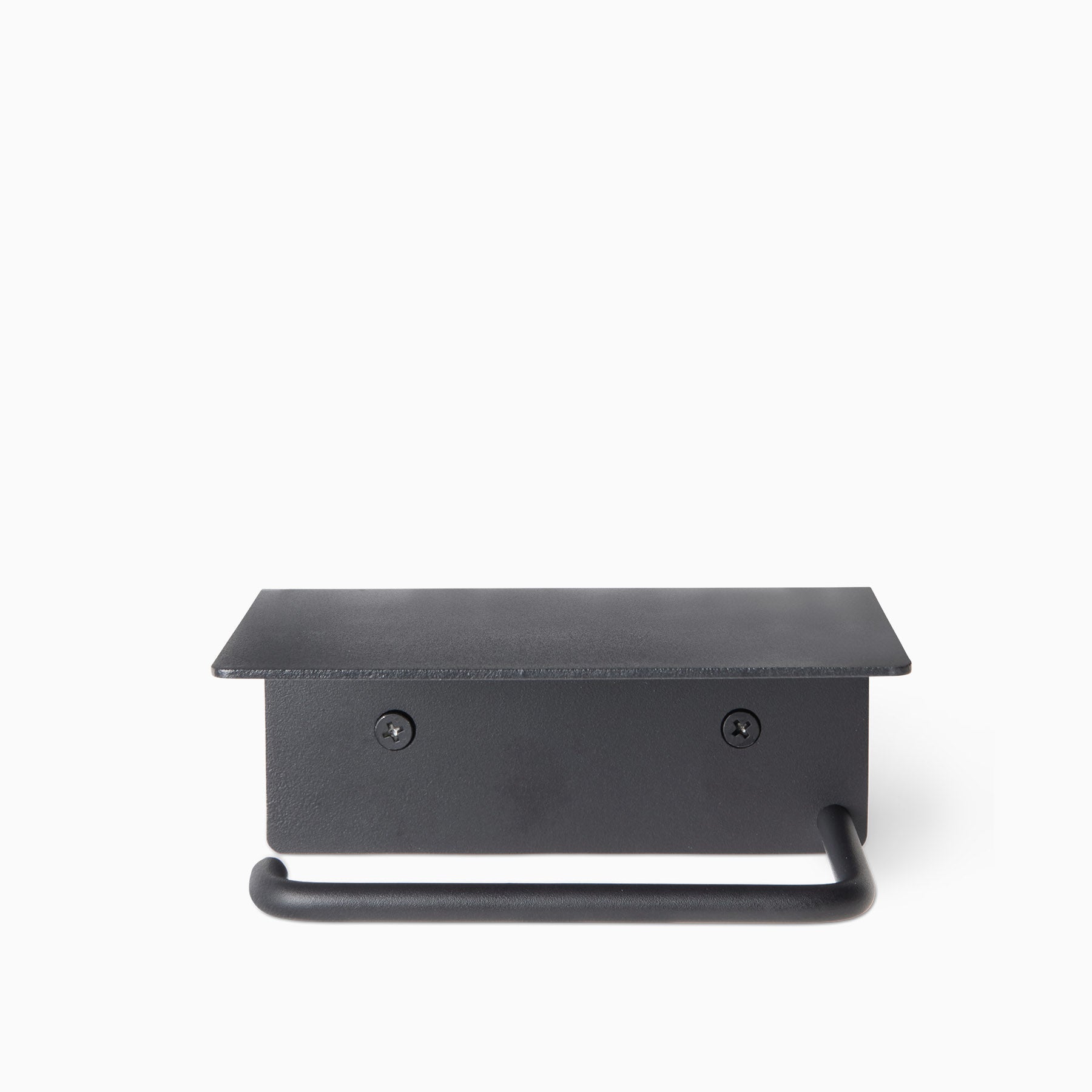 Ferm Living Dora Toilet Paper Holder - Shelf - Black – Arrival Hall