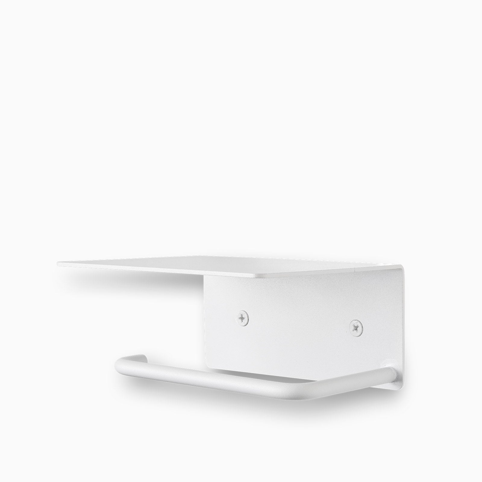 Ferm Living Dora Toilet Paper Holder - Shelf - White – Arrival Hall