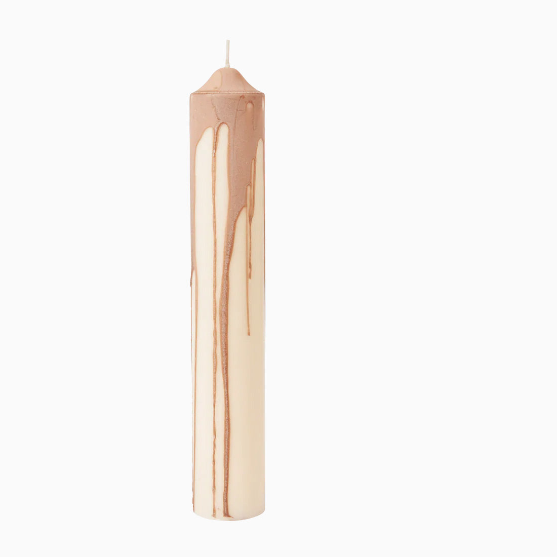 Ferm Living Dryp Pillar Candle - Large Beige