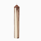 Ferm Living Dryp Pillar Candle - Large Dark Chocolate