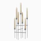 Ferm Living Elysia Candelabra - Brushed Stainless Steel