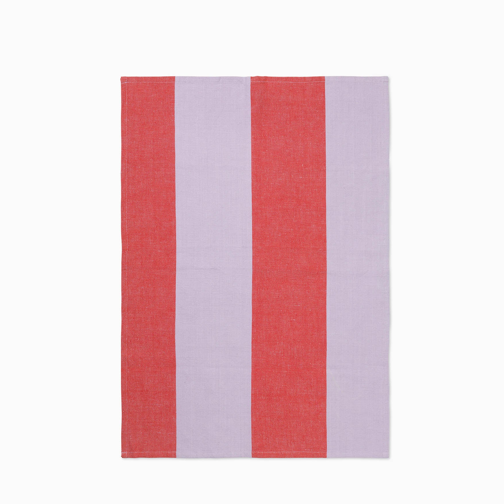 Ferm Living Hale Tea Towel Red Lilac