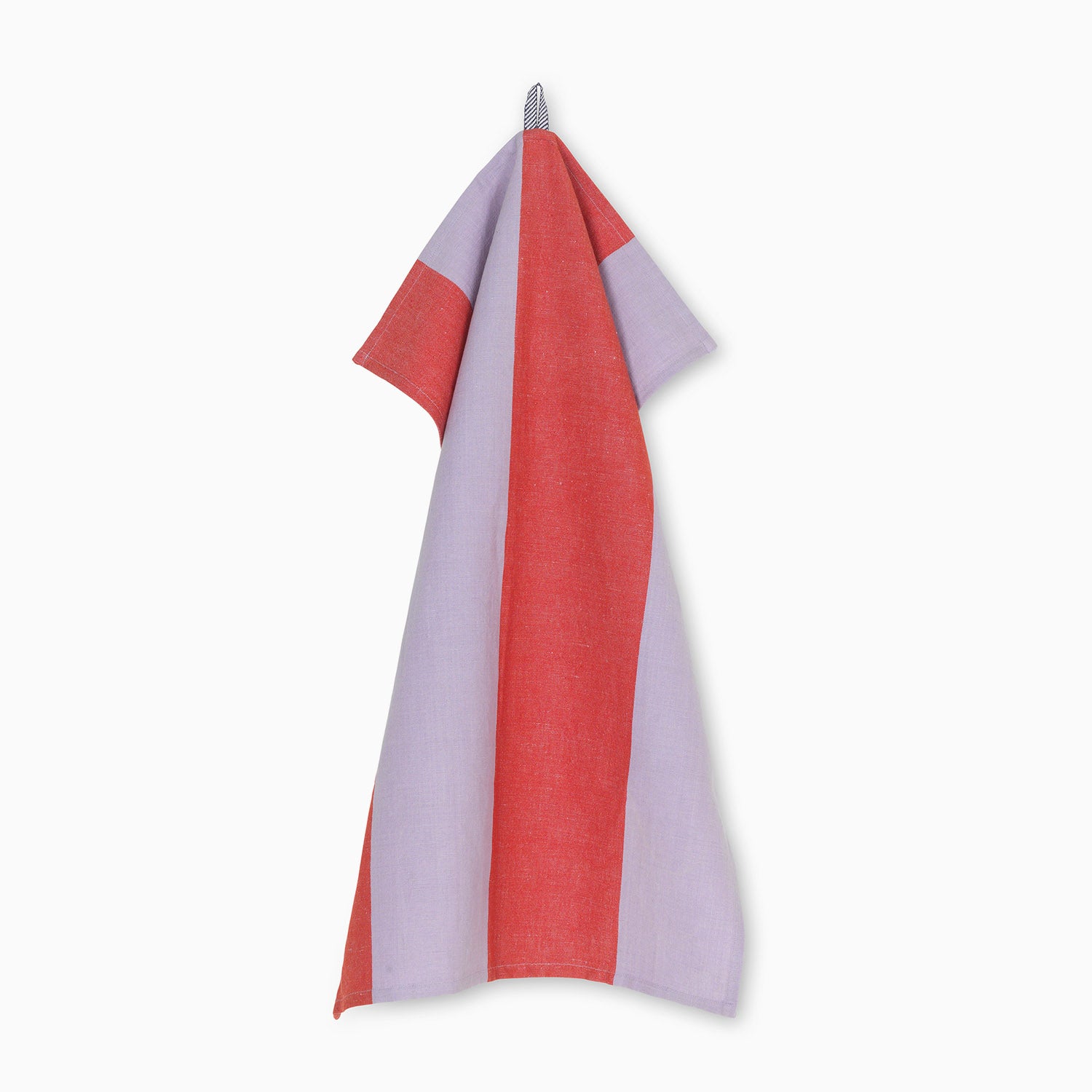Ferm Living Hale Tea Towel Red Lilac