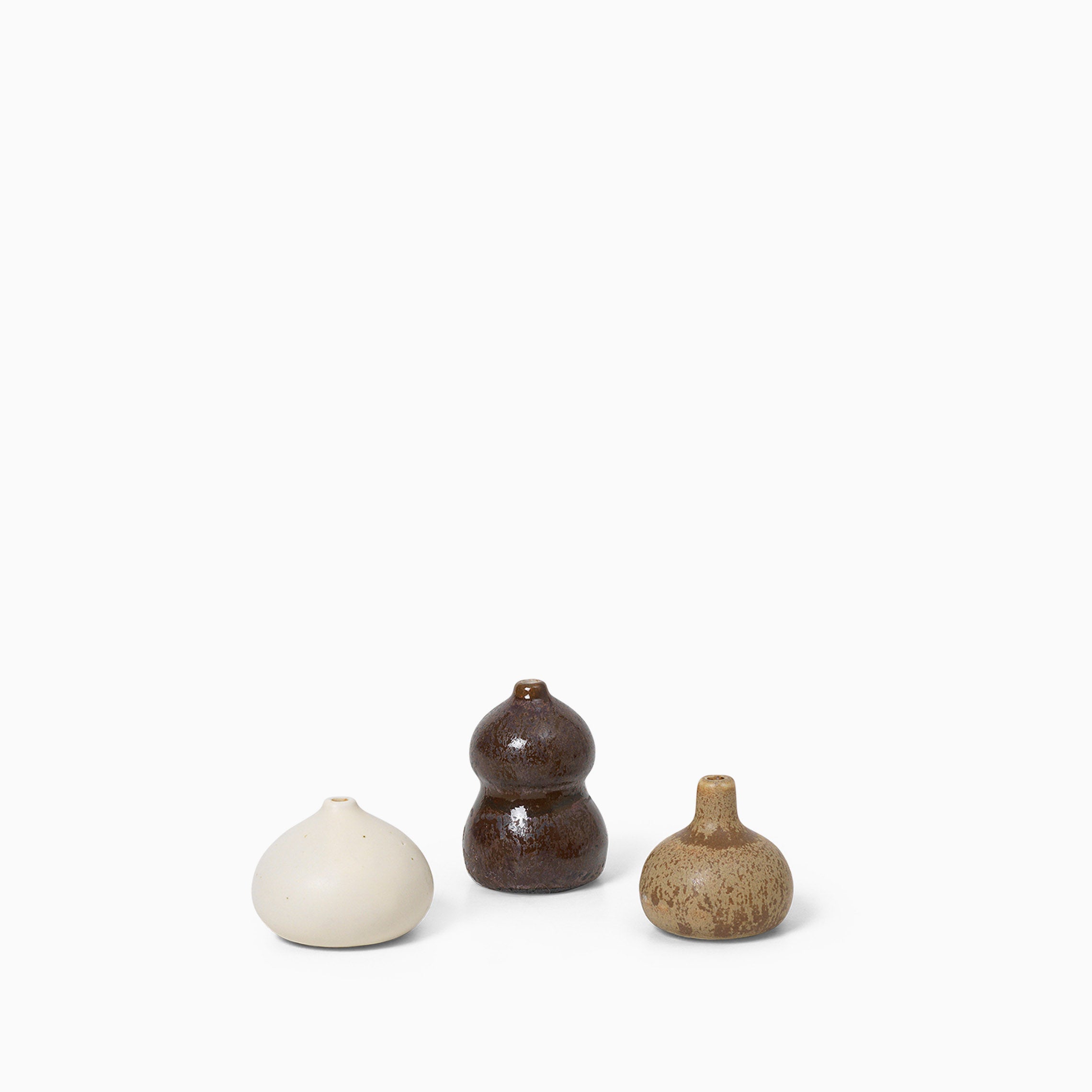 Ferm Living Komo Mini Vases Set of 3 - Multi