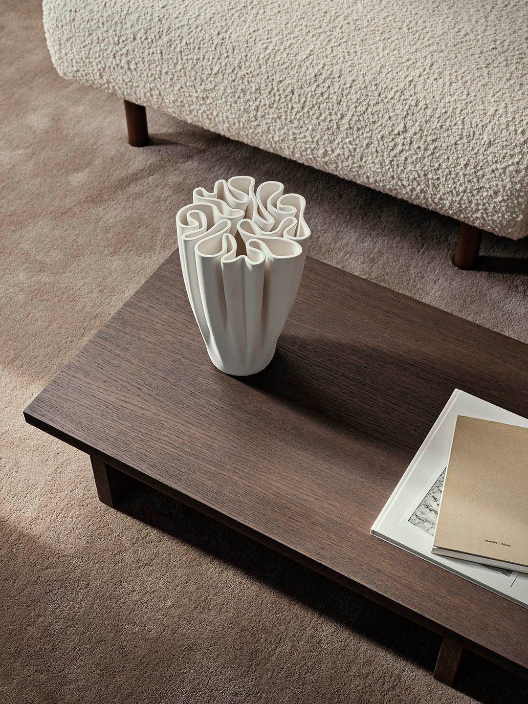 Ferm Living Kona Display Table Dark Stained Oak