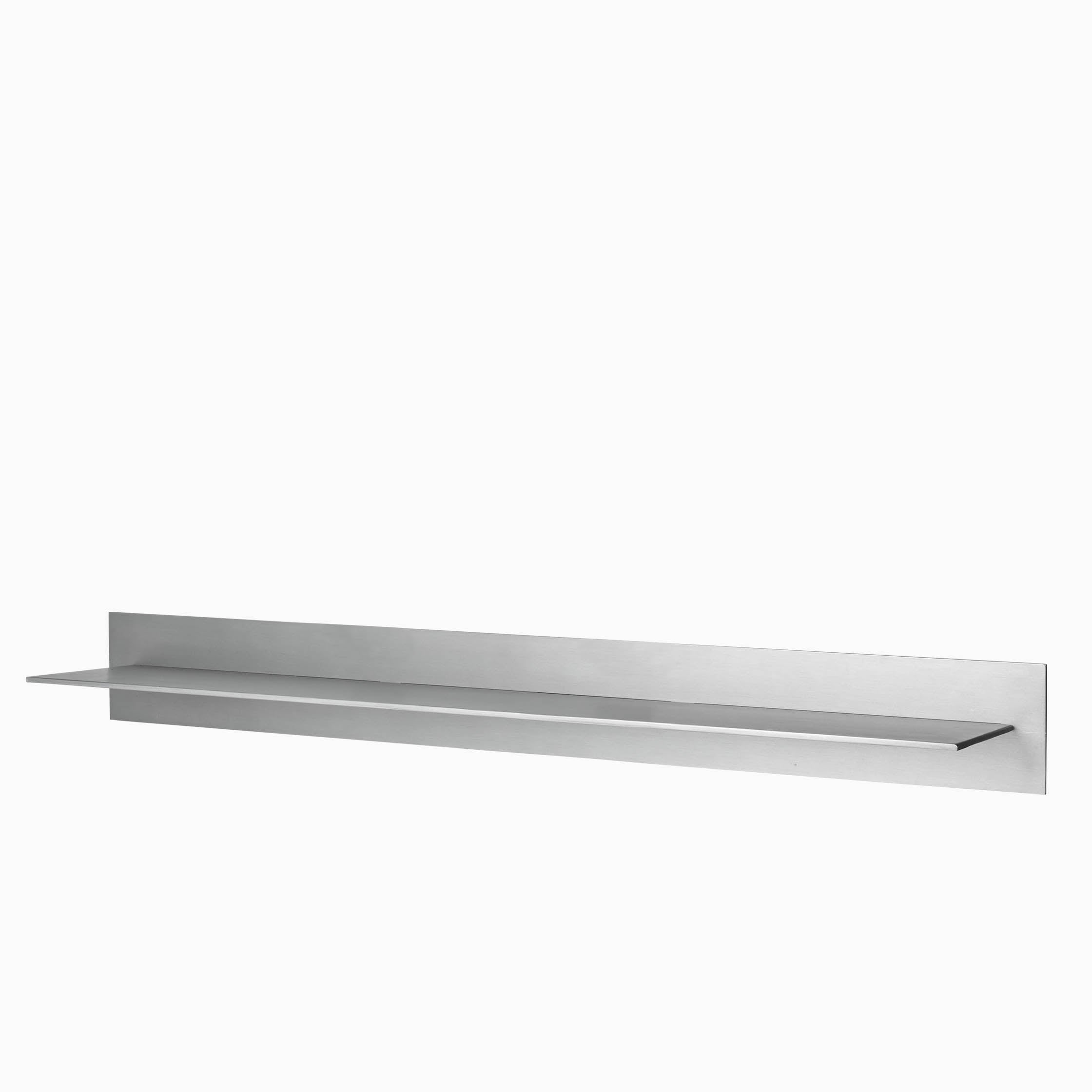 Ferm Living Lager Wall Shelf - Single - Large - Aluminium
