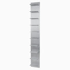Ferm Living Lager Tall Wall Shelf Brushed Aluminium