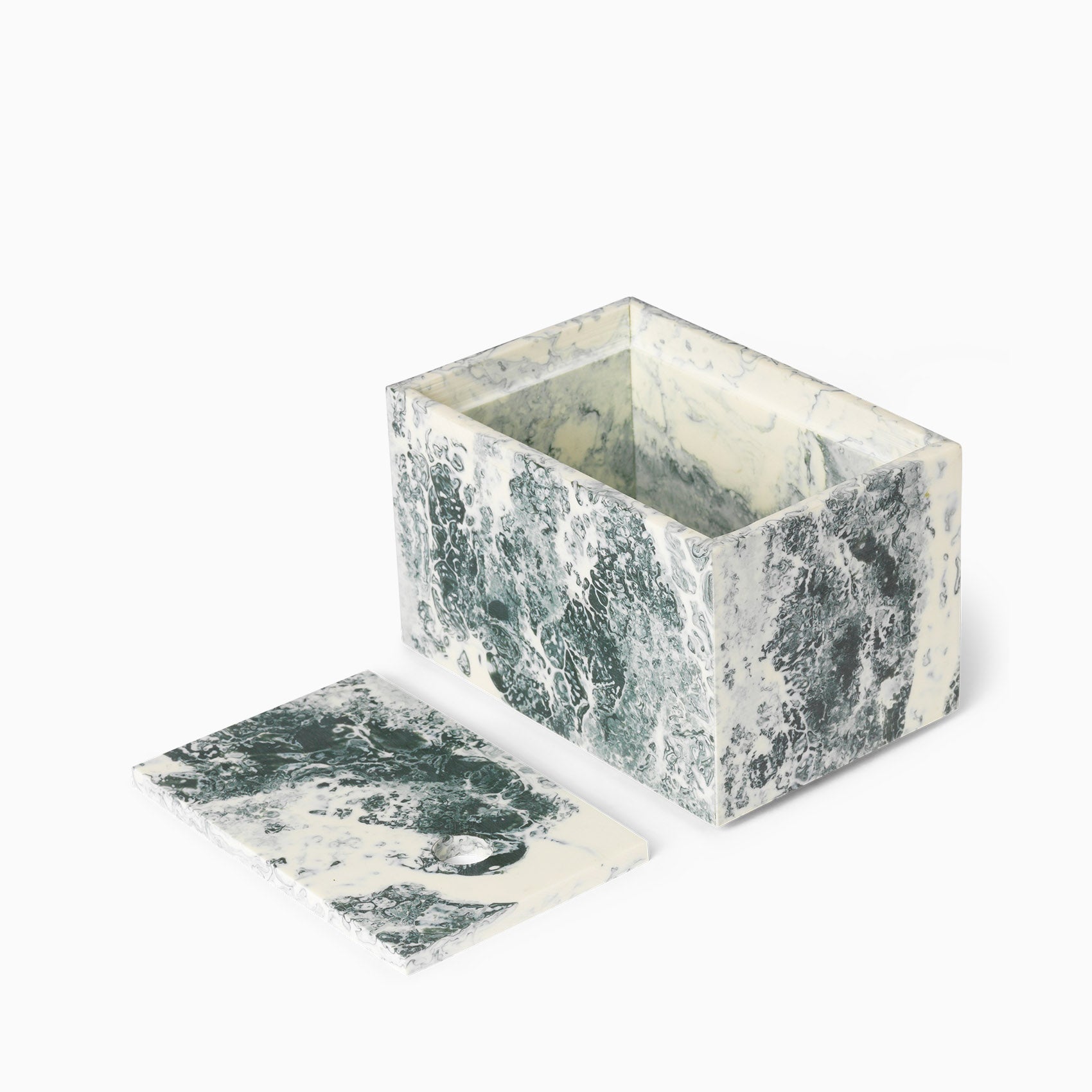Ferm Living Mist Box - 10x15cm Emerald Off White