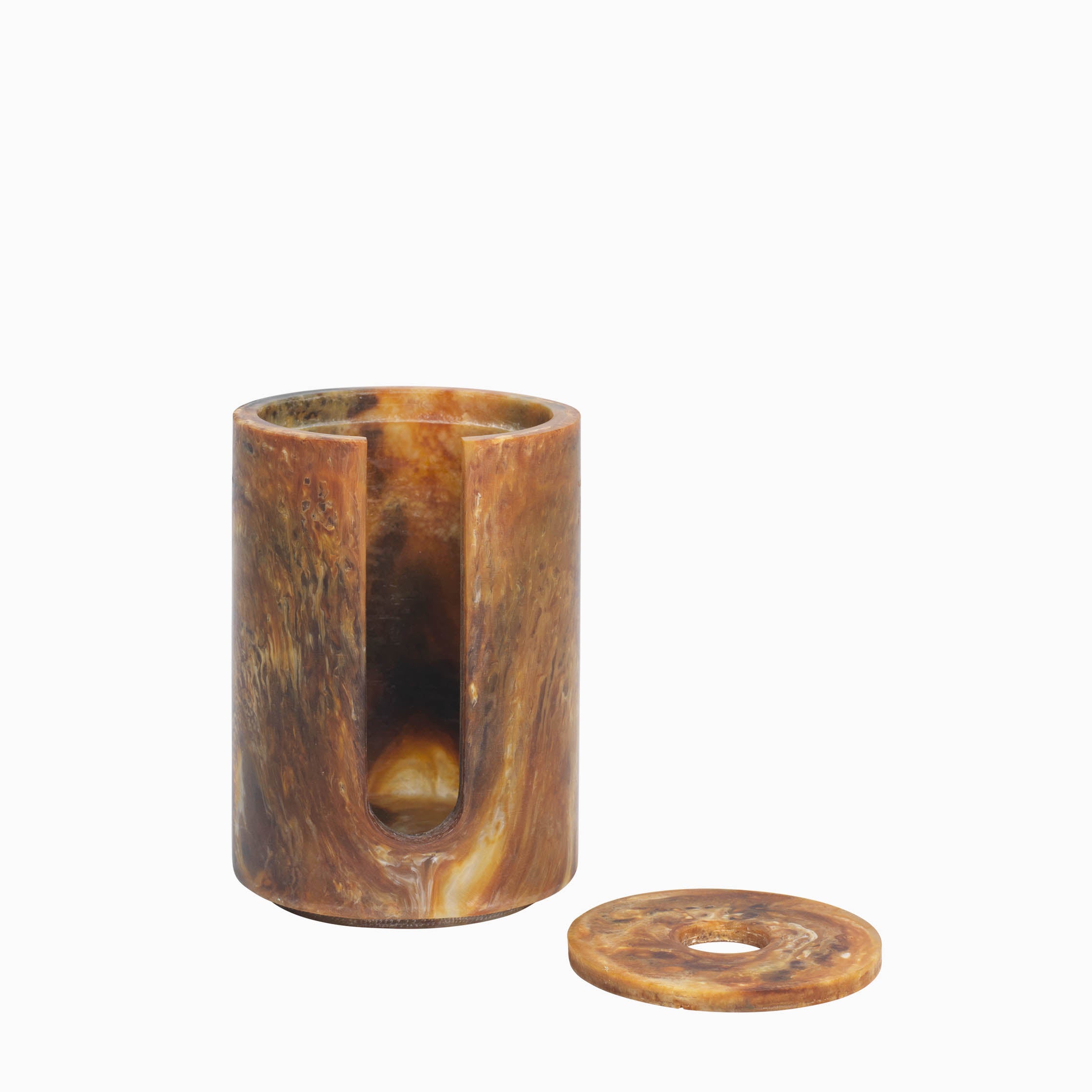 Ferm Living Mist Cotton Pad Holder Sugarkelp